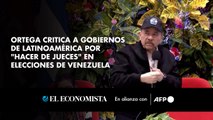 Ortega critica a gobiernos de Latinoamérica por 