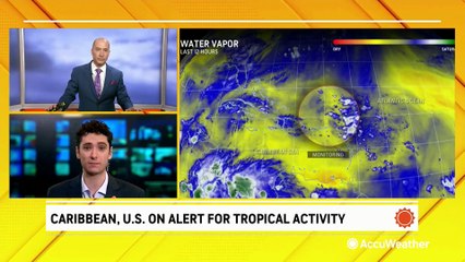 Developing tropical wave eyes the Caribbean and US