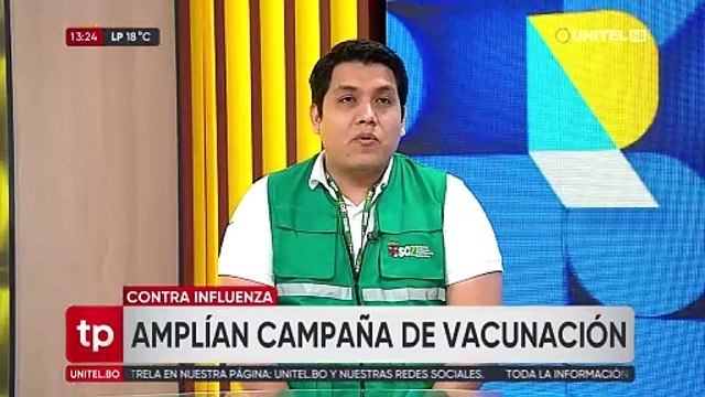 ​Vacunación contra influenza se amplía hasta que se termine de aplicar las dosis en Santa Cruz​​​​​​
