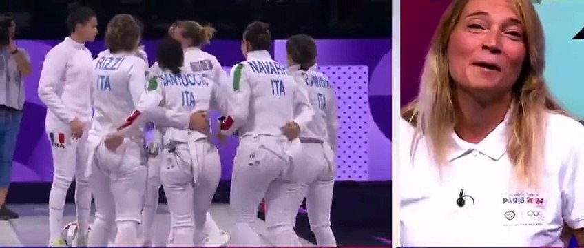 Fiamingo vince l’oro nella scherma, ma per i giornali è “l’amica di Diletta Leotta: Il commento di Granbassi