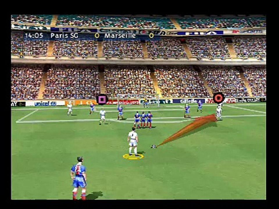 FIFA 2000 online multiplayer - psx