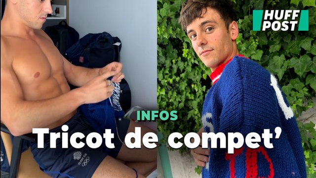 Tom Daley a fini de tricoter son pull olympique (et il est réussi)