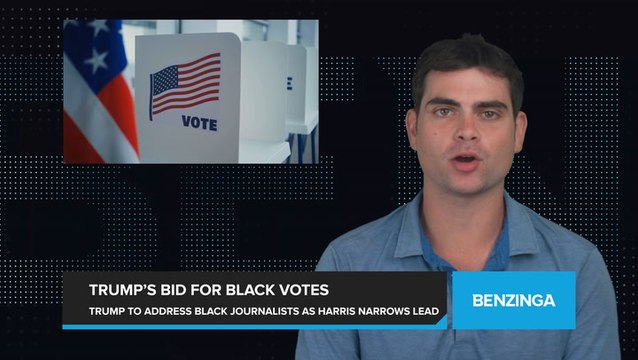 Can Trump Woo Black Voters? Trump to Address Black Journalists, as VP Kamala Harris Narrows His Lead in the Polls.