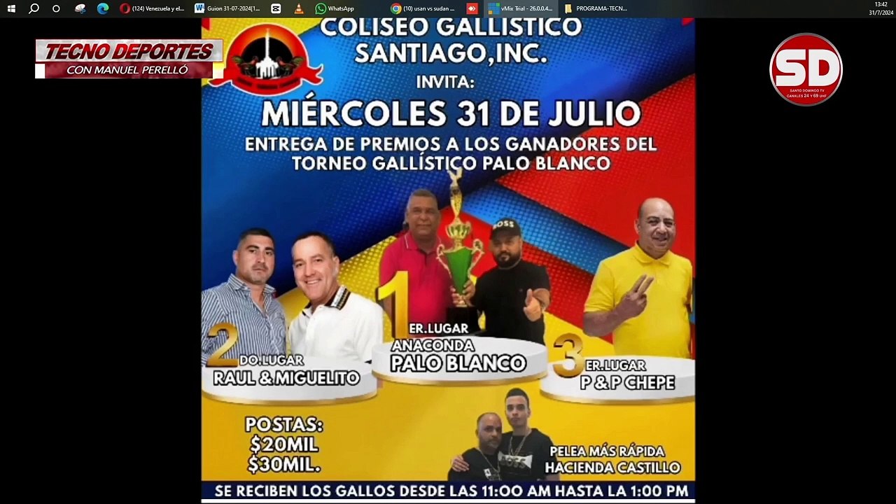 Tecno Deportes 31 de Julio