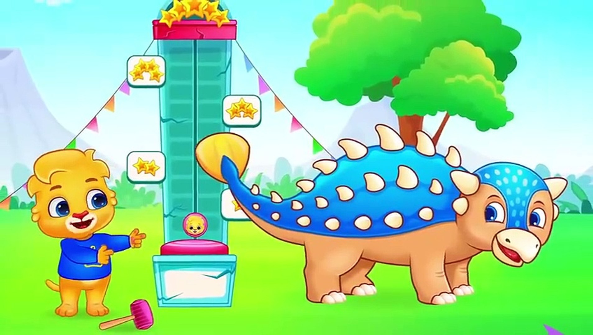 ⁣Dinosaurs For Kids + Dinosaur Song _ Best Learning Videos For Toddlers _ Edu_High