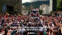 Milhares protestam na Venezuela enquanto cresce a indignação com resultado da eleição