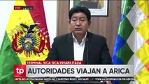 Montaño confirma viaje a Arica para verificar descarga de combustible e invita a dirigentes de transporte