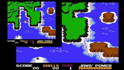 (NES)  Jaws  --Gameplay