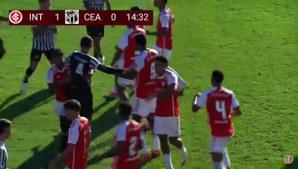 VÍDEO: Inter x Ceará tem briga generalizada e seis expulsos pelo Brasileirão sub-20; assista