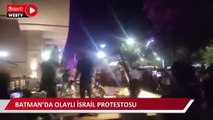 Batman’da İsrail protestosu