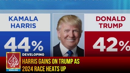 Harris Gains on Trump as 2024 Race Heats Up | AljazairNews