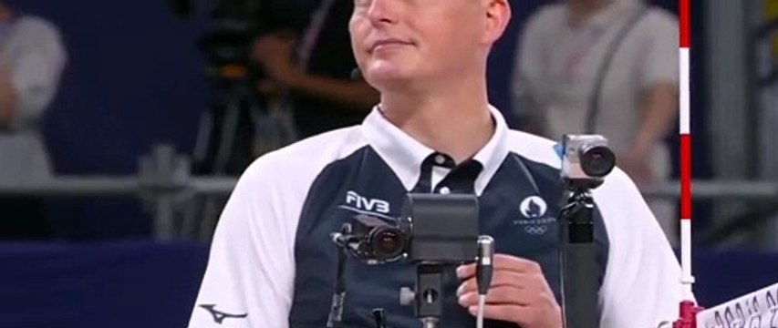 Punto polémico de vóley - Juegos Olímpicos