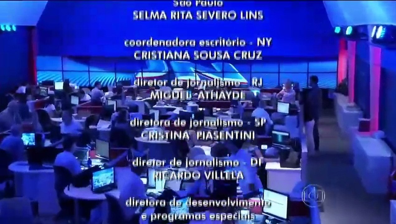 Encerramento Jornal Nacional e Início Amor à Vida (07/01/2014) (SIMULAÇÃO EM HDTV)
