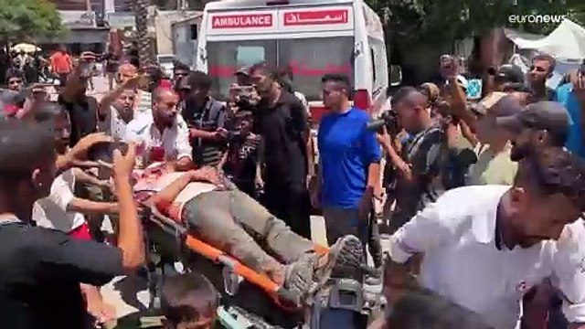 غارة إسرائيلية على سيارة إسعاف تسفر عن مقتل 8 فلسطينيين في قطاع غزة