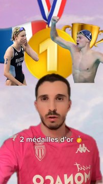 2 médailles d’or pour Leon Marchand en 2h quelle conséquence au tableau des médailles ?