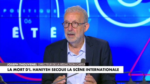 Joseph Thouvenel estime qu’il pourrait y avoir un «soulèvement du peuple iranien qui est très mécontent parce que c’est un peuple aujourd’hui qui meurt de faim»