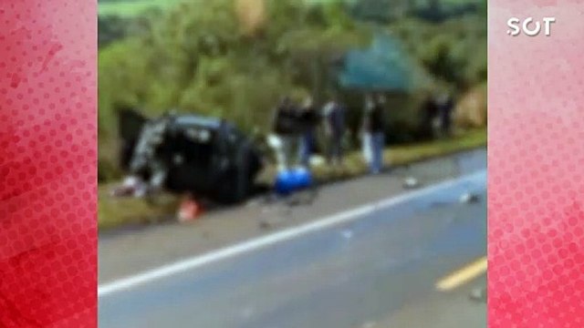 Colisão entre caminhão e carro deixa um morto e dois feridos na BR-277 em Guarapuava