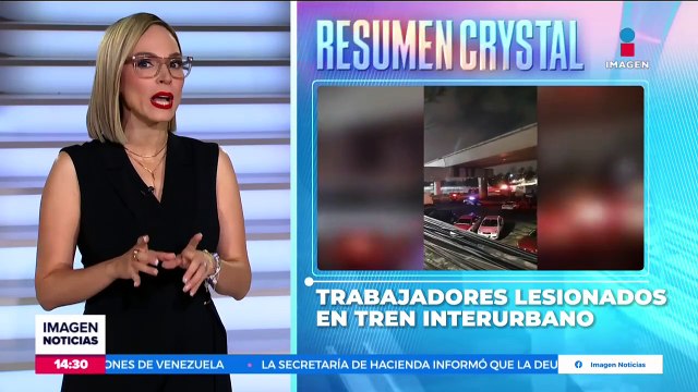 Dos trabajadores resultan lesionados en las inmediaciones del Tren Interurbano