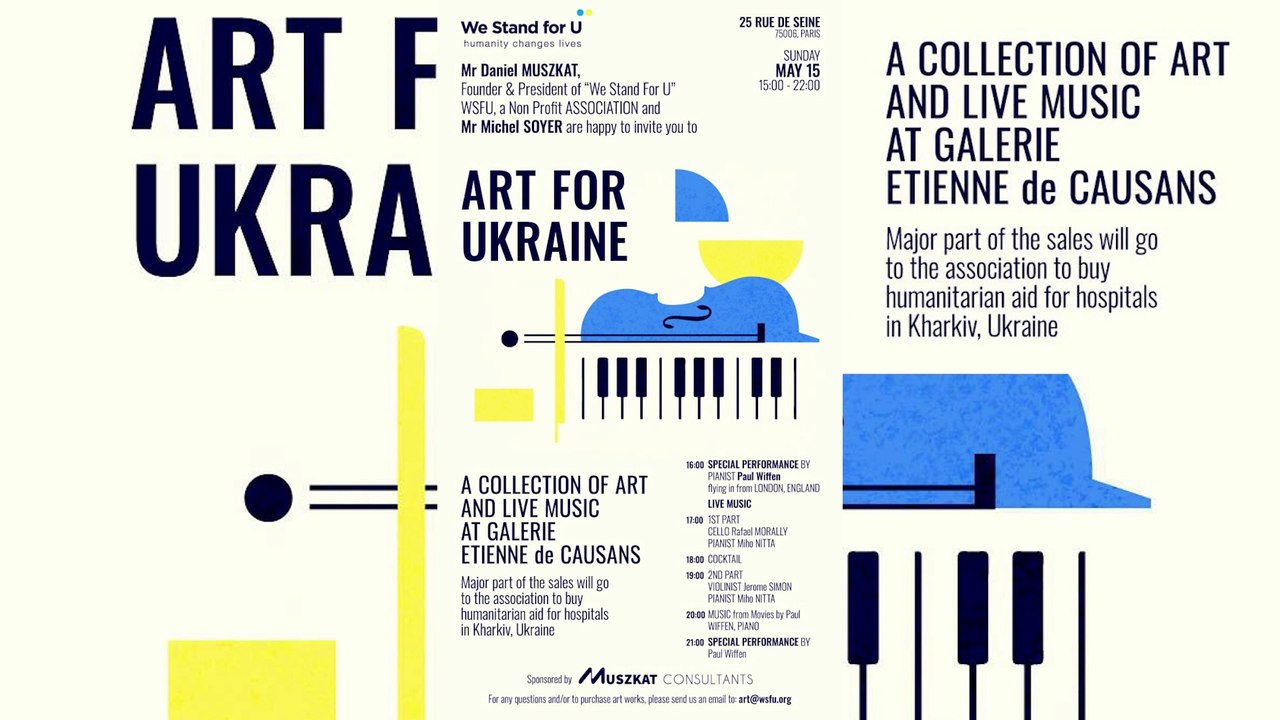 EXPOSITION : ART FOR UKRAINE