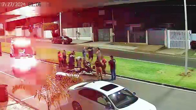 Vídeo mostra violento acidente que matou mulher na região de Goioerê