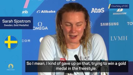 Video herunterladen: Women's 100m freestyle gold medallist reveals she nearly withdrew from event