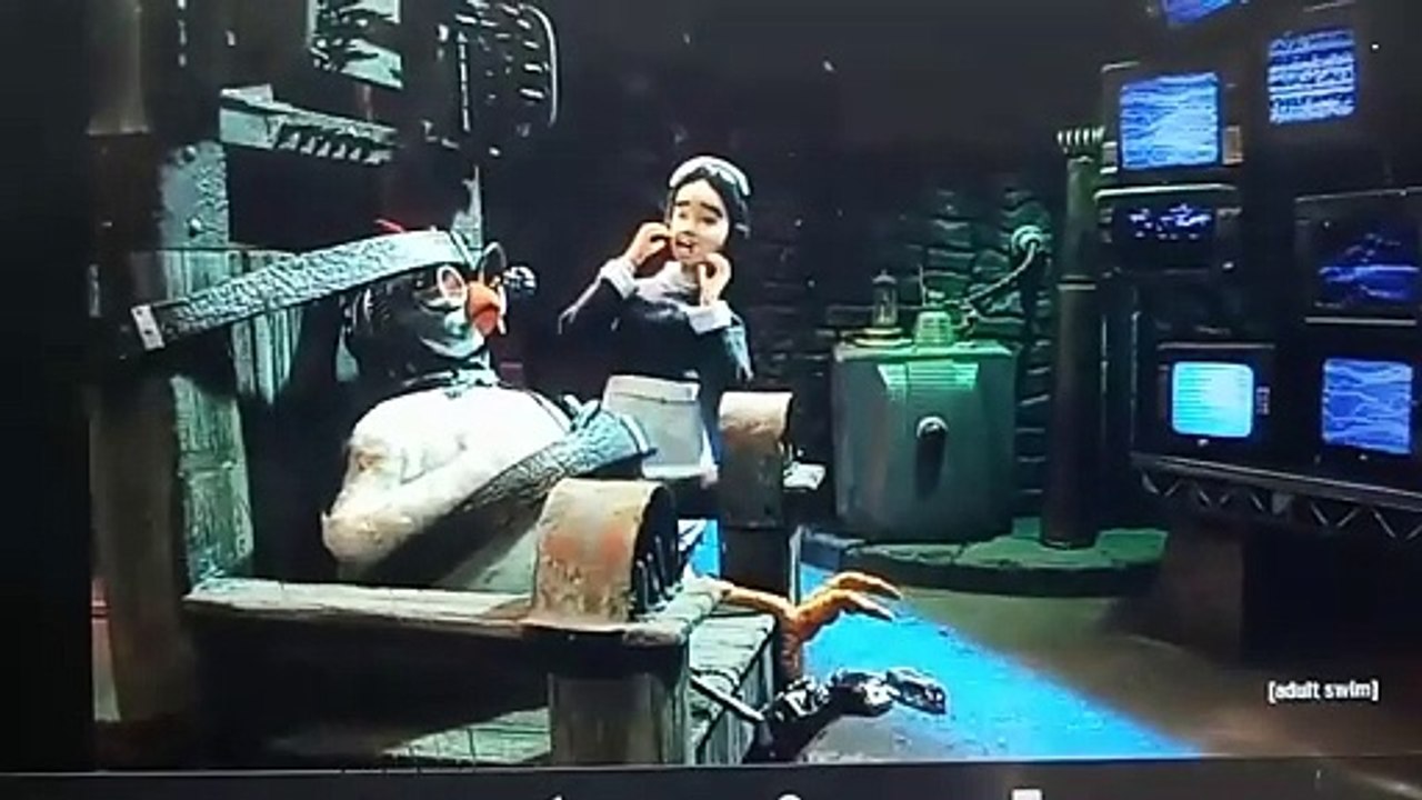 Robot Chicken Escape Scene