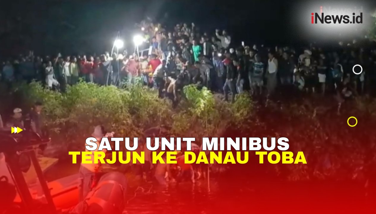 Kecelakaan Minibus Terjun ke Danau Toba, 1 Orang Ditemukan Tewas