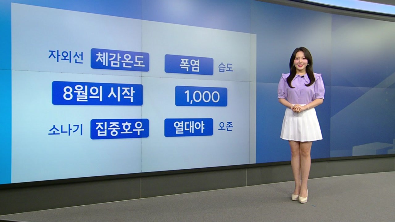 [날씨UP & 키워드 8/1] / YTN