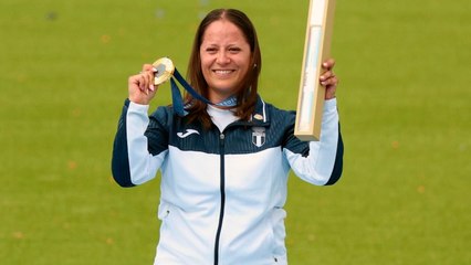 La guatemalteca Adriana Ruano dedica medalla de oro a su fallecido padre: "Va dedicada a mi angelote allá arriba"