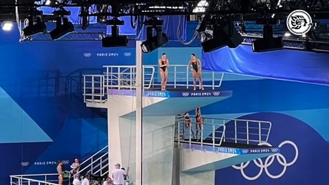 Clavadistas mexicanas finalizan en quinto lugar en París 2024, estas son las reacciones de Gaby Agúndez y Alejandra Orozco.