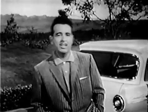 1957 Tennessee Ernie Ford for FORD station wagon TV commercial