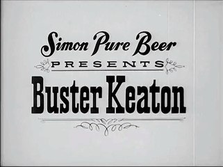 1958 Simon beer TV commercial - Buster Keaton pretty girl