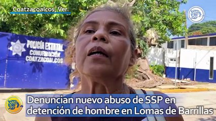Denuncian nuevo abuso de SSP en detención de hombre en Lomas de Barrillas