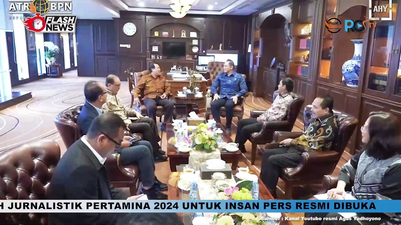 AHY Temui Ketua MA Bahas Sertifikasi Hakim Untuk Tingkatan Peradilan Pertahanan