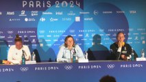 Press conference Ledecky Paris 2024
