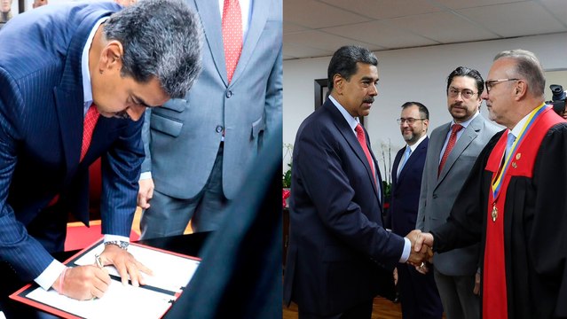 Nicolás Maduro acude ante la Sala Electoral del Tribunal Supremo de Justicia de Venezuela para interponer un recurso de amparo