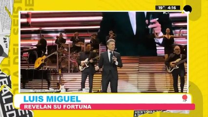 Revelan fortuna de Luis Miguel
