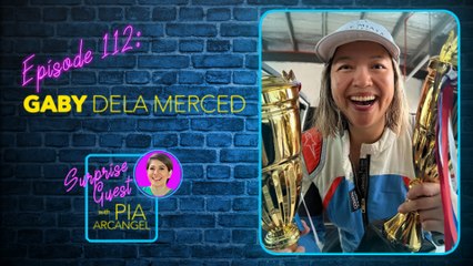 Racing and everything in between with icon Gaby Dela Merced | Surprise Guest with Pia Arcangel