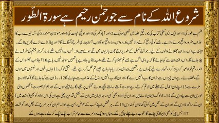 QURAN Para 27 | Udur Translation Only | Quran Urdu