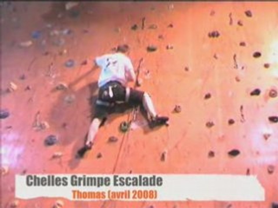 Chelles Grimpe Escalade Thomas