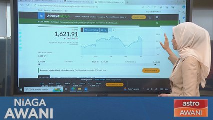 Niaga AWANI: [Data & Statistik] Prestasi Bursa Malaysia setakat 1 Ogos 2024