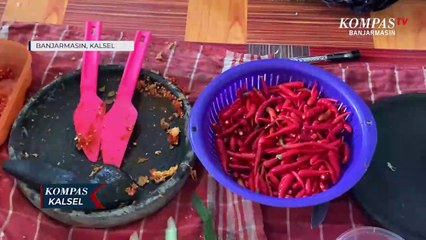 Cabai Ayam Geprek Sulit Dicari di Banjarmasin, Pedagang Mengaku Tertekan Biaya