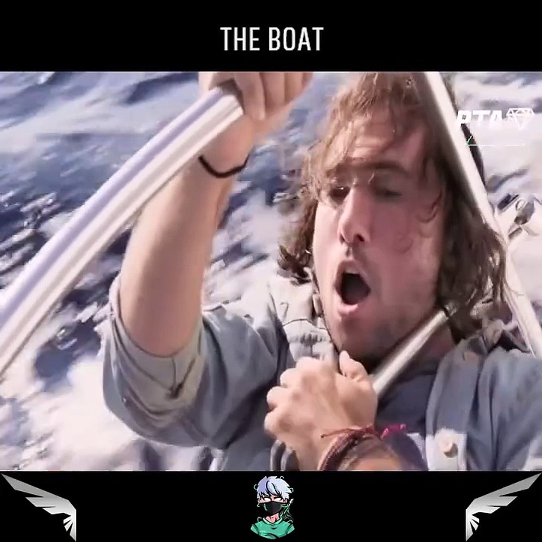 ⁣يبقى لحده في القارب وسط البحر ويحصل معه موقف لايحسد عليه