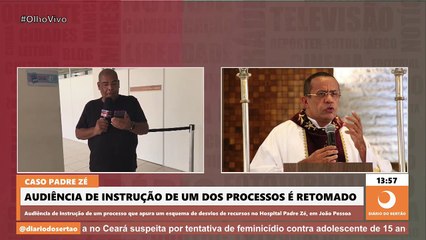 Audiência de instrução de um dos processos no caso do Hospital Padre Zé é retomada pela 4ª vez