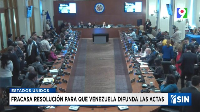 No aprueban resolución que exigía a Venezuela difundir actas | Emisión Estelar SIN