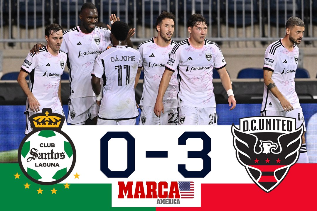 Goleada para los de Washington | Santos 0-3 DC United | Goles y jugadas | Leagues Cup