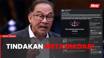 Anwar kecam Meta turunkan hantaran kematian Ismail Haniyeh