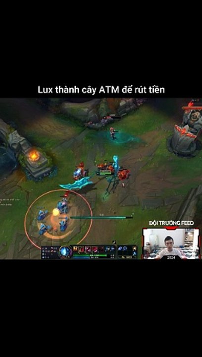 Lux thành cây ATM để rút tiền #lux #fiddlesticks #leagueoflegends #shorts