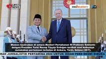 PRESIDEN TURKI ERDOGAN ANTAR LANGSUNG PRABOWO HINGGA MASUK MOBIL USAI BERTEMU