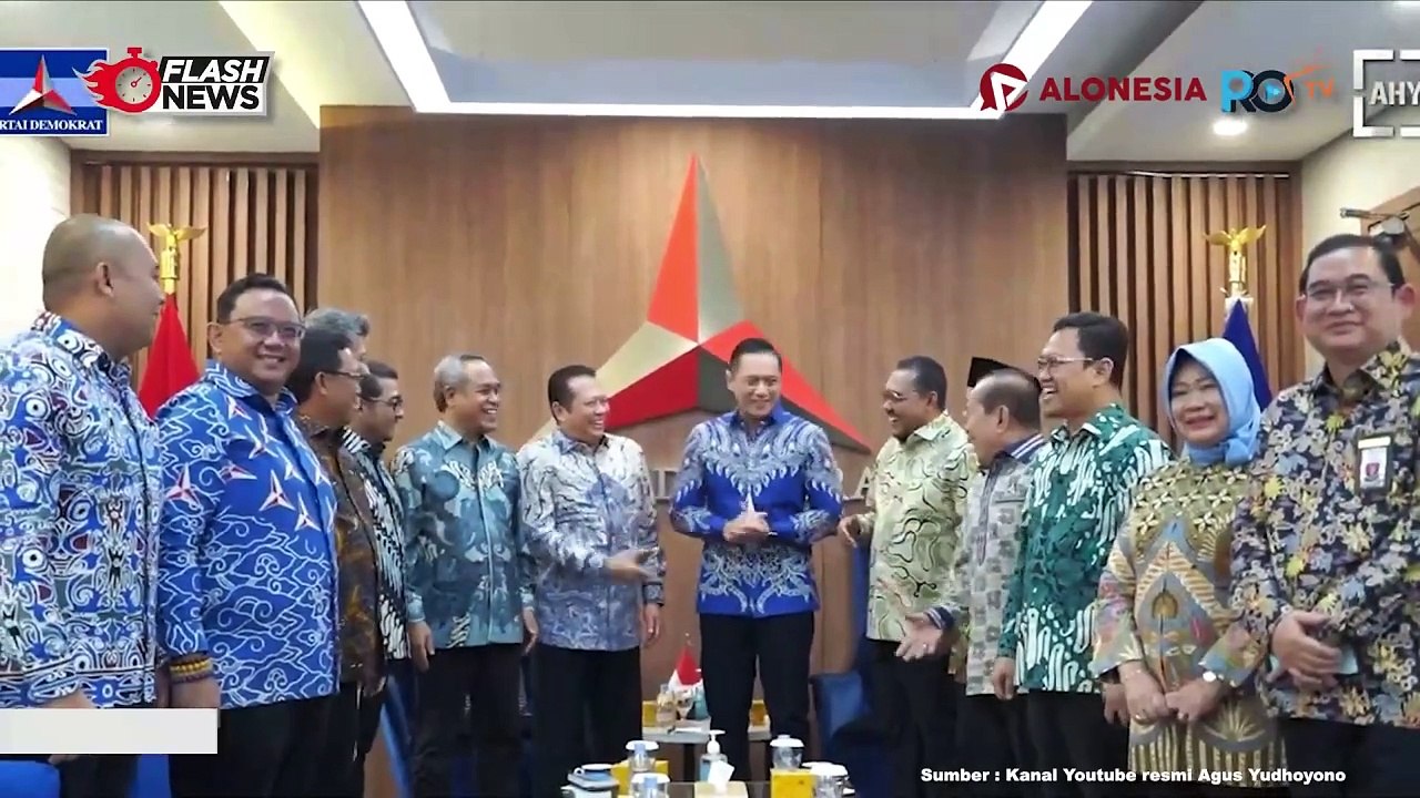 Partai Demokrat Terima Kunjungan Para Pimpinan MPR RI Bahas Biaya Politik dan Peran Wakil Rakyat